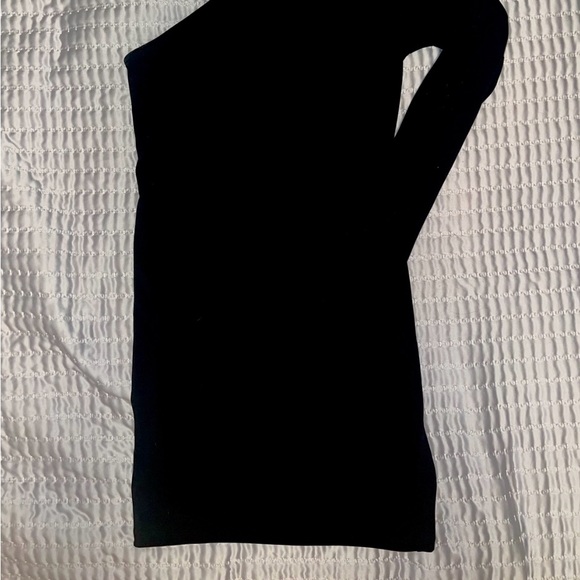 Motel Rocks Black One-Shoulder Dress - Picture 4 of 5